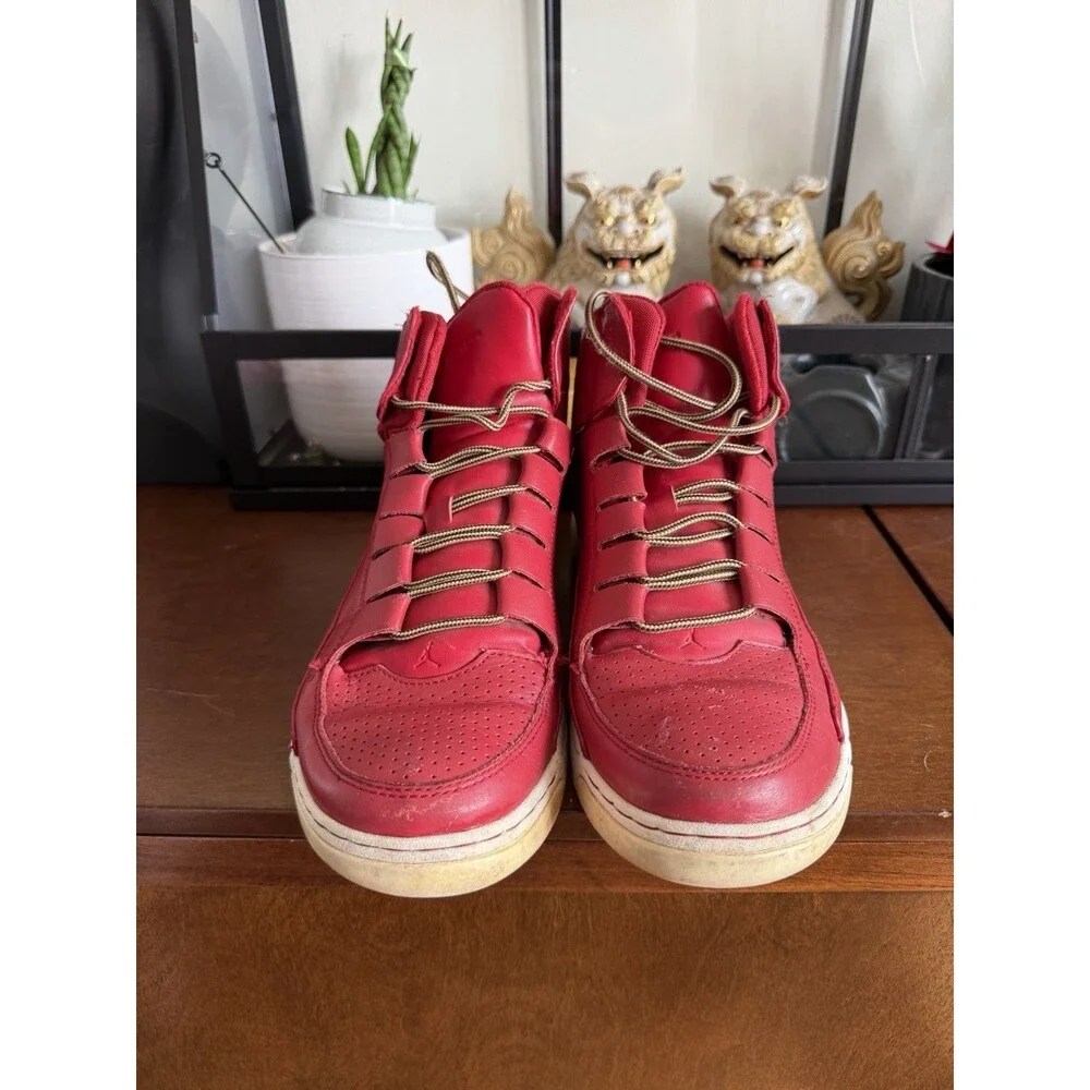 Men's Air Jordan Formula Shoes, Varsity Red, Size 10.5, Used